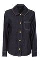 S Max Mara Smmenfasi - Cotton Denim Shirt