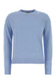 Max Mara S Powder Blue Linen Fervore Sweater