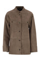S Max Mara Smmelodia - Suede Jacket With Topstitching