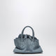 The Attico La Passeggiata Mini Bag In Washed Denim