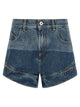 The Attico Cut-Out Shorts