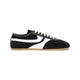Dries Van Noten Black White Suede Leather Sneakers