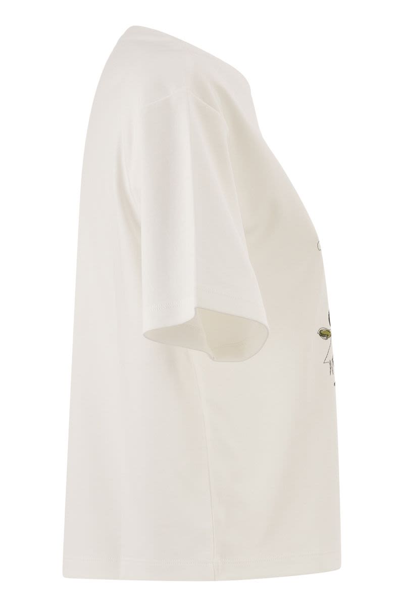 Weekend Max Mara Wkdsala - Cotton T-Shirt With Print