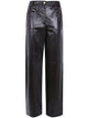 Max Mara Studio "Mst Legno" Nappa Leather Trousers