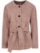 Max Mara Studio "Mst Boemia" Suede Jacket