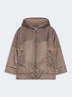 Max Mara The Cube Mtcfiore Quilted Jacket Brown