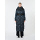 Max Mara The Cube Mtcabete Quilted Coat Blue