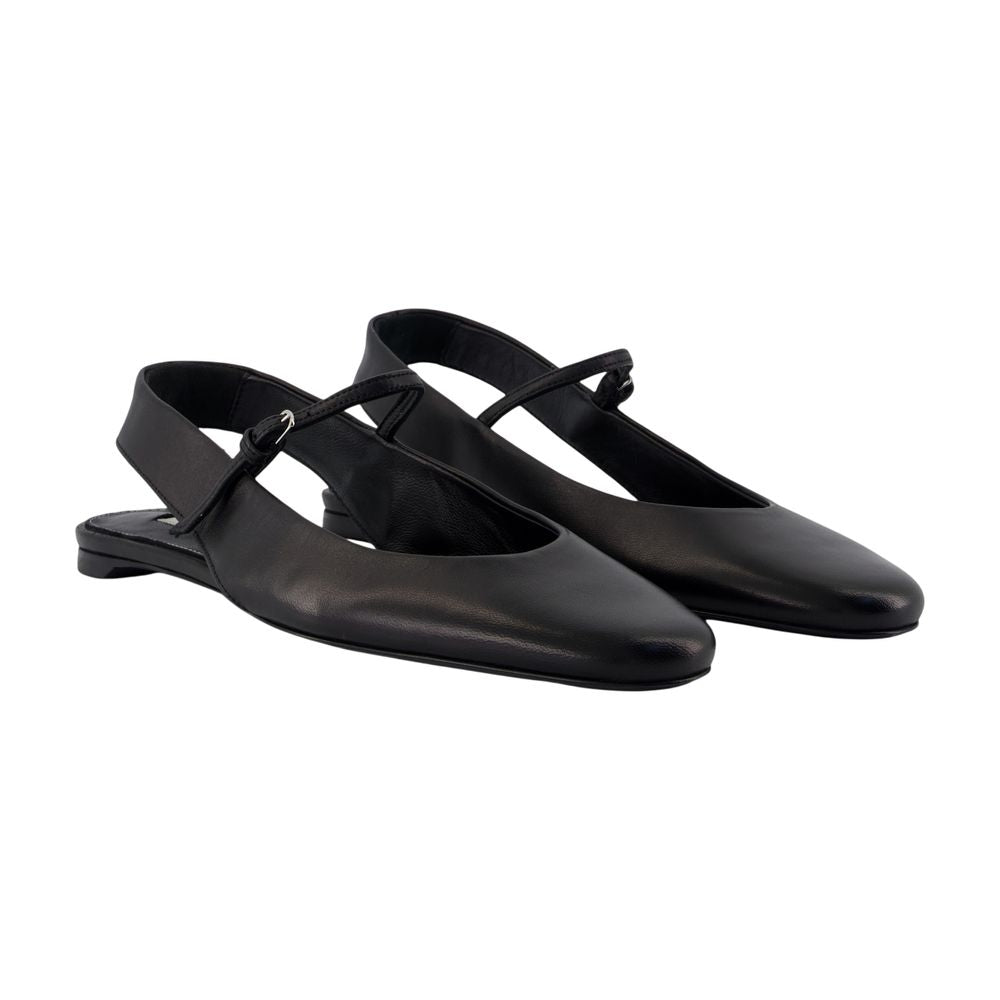 Toteme Mary Janes -  - Leather - Black