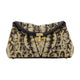 Toteme Mini T-Lock Paisley Clutch -  - Synthetic - Black