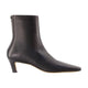 Toteme Mid-Heel Ankle Boots -  - Leather - Black