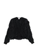 Alysi Ruffled Bomber Jacket