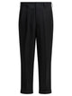 A.presse Blue Wool Rayon Tailored Pants