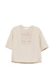 Yves Salomon Short-Sleeve Top With Cut-Out Detail