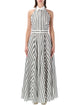 Ralph Lauren Ralph Lauren Striped Cotton Eldred Maxi Dress