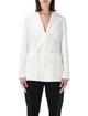 Ralph Lauren Ralph Lauren Double-Breasted Blazer With Sheer Back Panel