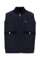 Prada Navy Blue Re-Nylon Sleeveless Jacket