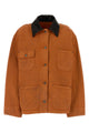 Prada Orange Denim Jacket