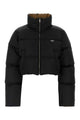 Prada Cropped Fit Stand-Up Collar Down Jacket