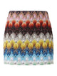 Missoni Multicolour Viscose Miniskirt