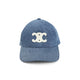 Celine Dark Union Wash Triomphe Baseball Cap