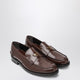 Prada  Brushed Leather Moccasins In Root Color