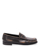 Prada Antiqued Leather Loafers
