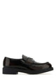 Prada Dark Brown Leather Chocolate Loafers