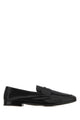 Prada Black Leather Sandals