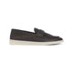 Prada Grained Leather Loafers