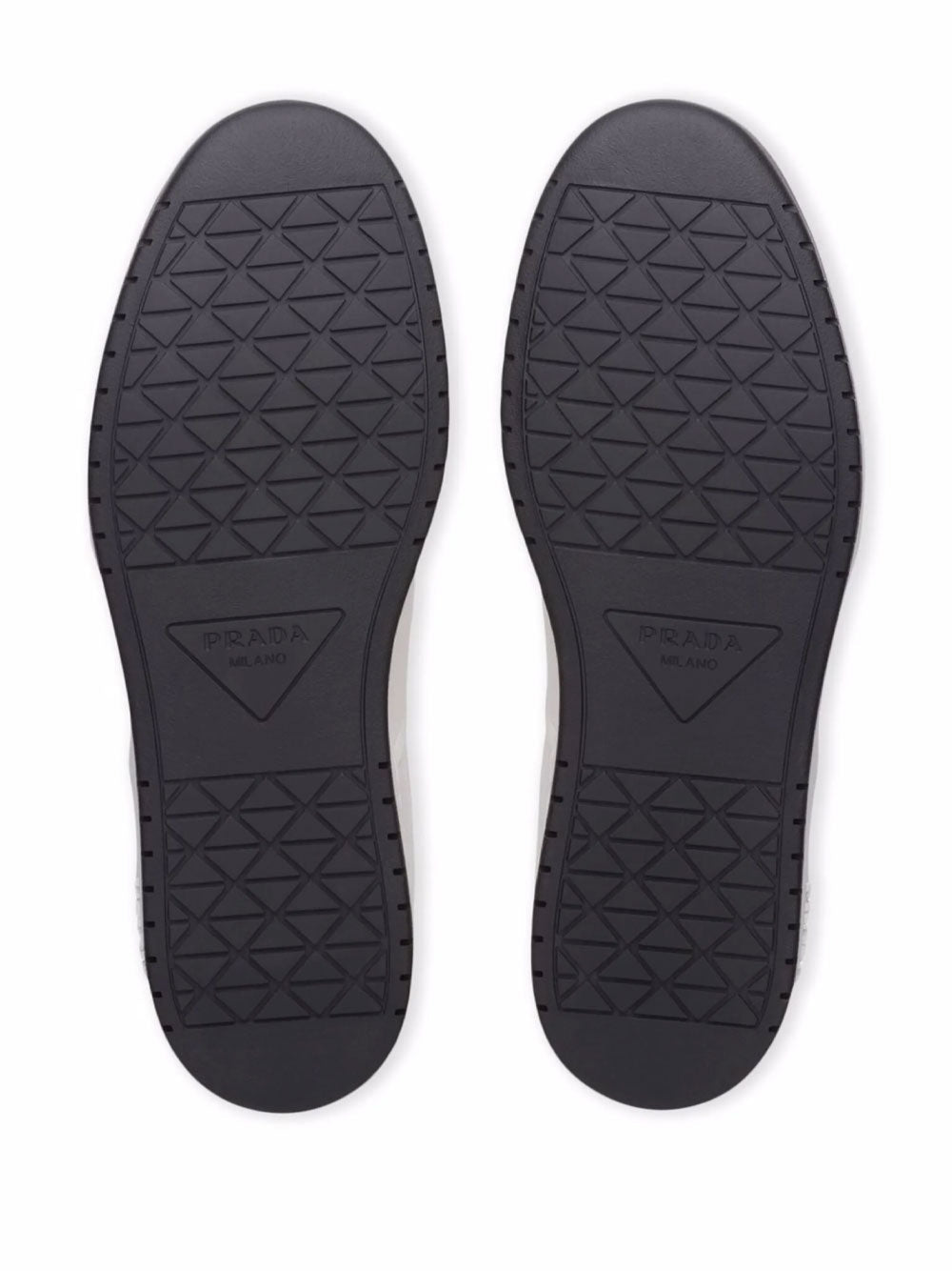 Prada Downtown Leather Sneakers