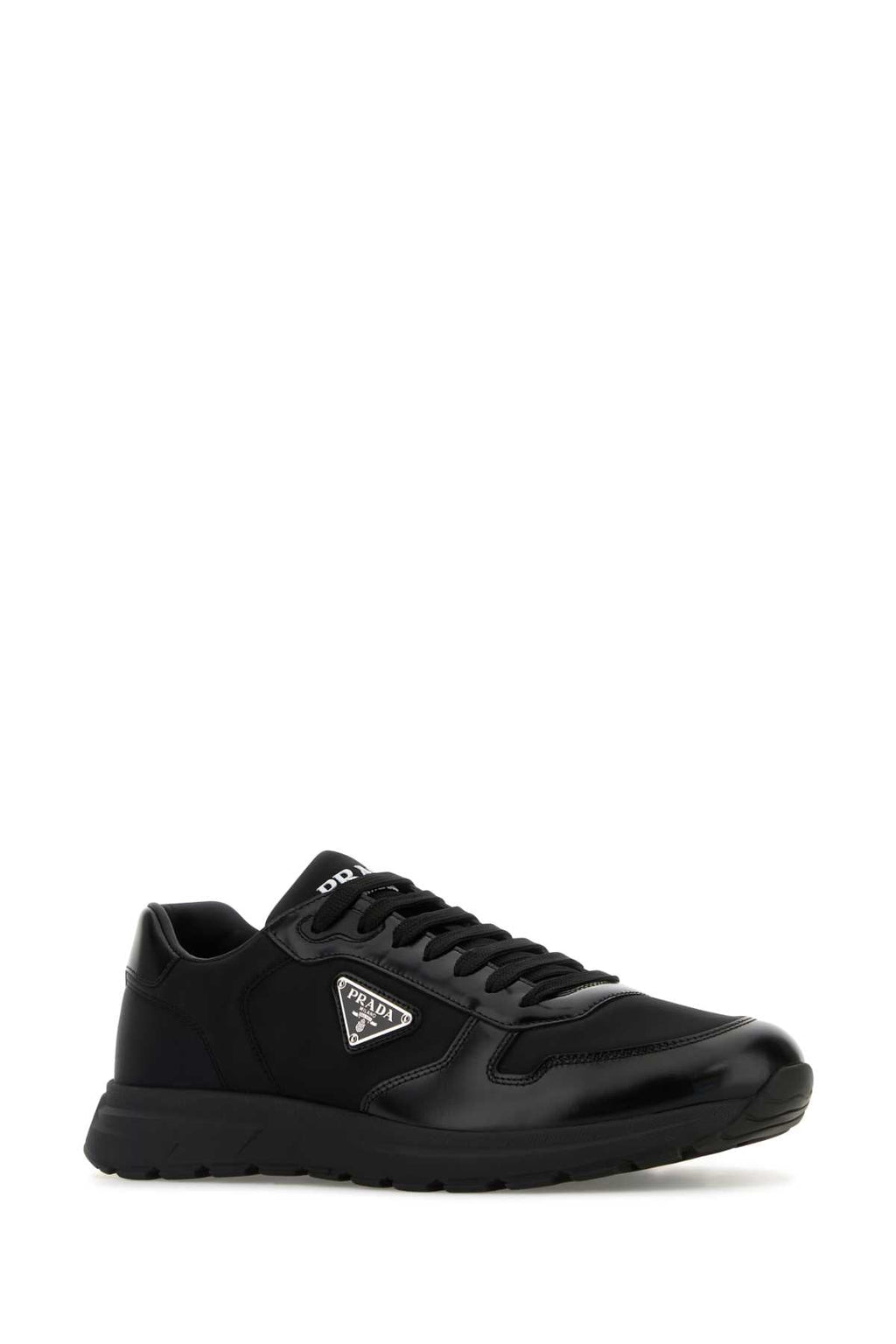 Prada Black Nylon Sneakers