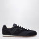 Prada Blue Fabric And Suede Sneakers