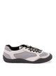 Prada Speedrock Leather And Mesh Sneakers