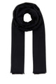 Prada Black Jacquard Scarf