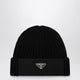 Prada  Wool And Re-Nylon Hat With Triangle Logo