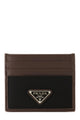 Prada Black Calf Leather Credit Holder