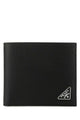 Prada Men Black Calf Leather Wallet
