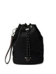 Prada Prada Speedrock Re-Nylon And Leather Pouch