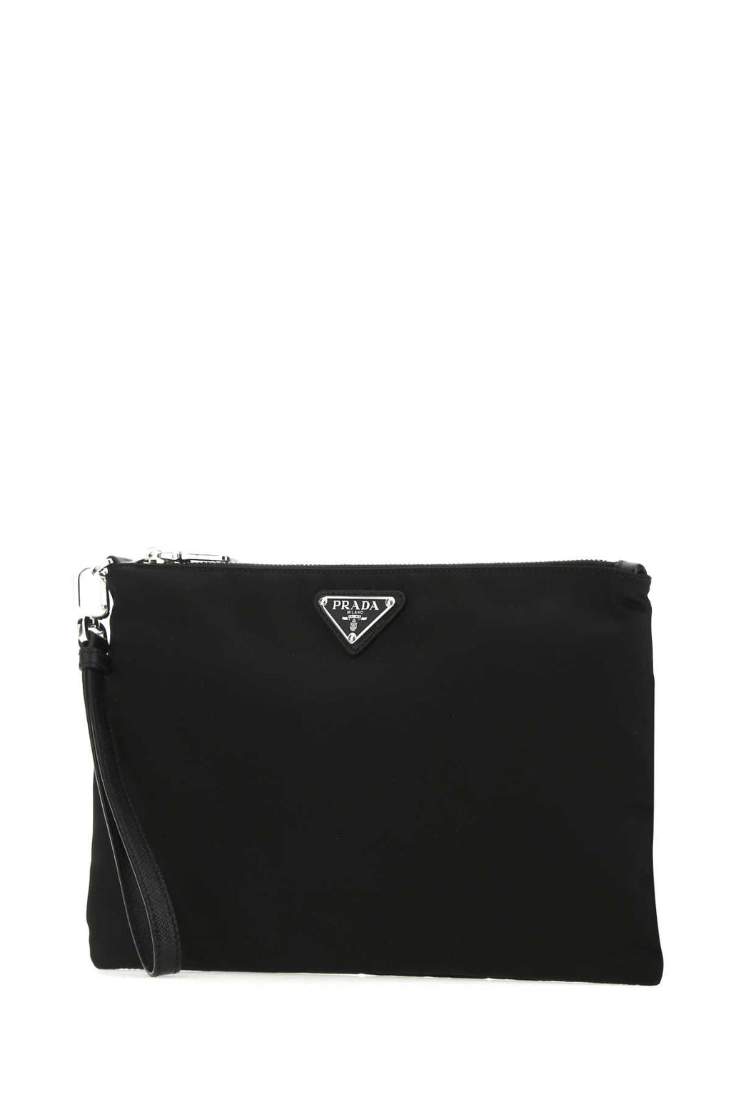 Prada Black Re-Nylon Clutch