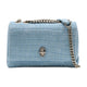 Marc Jacobs Blue Suede Cow Leather Shoulder Bag