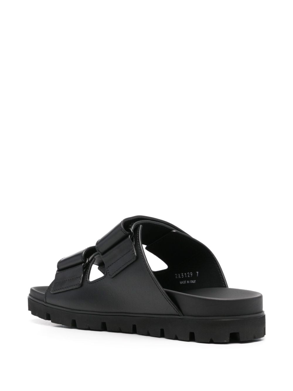 Prada Leather Strap Sandals