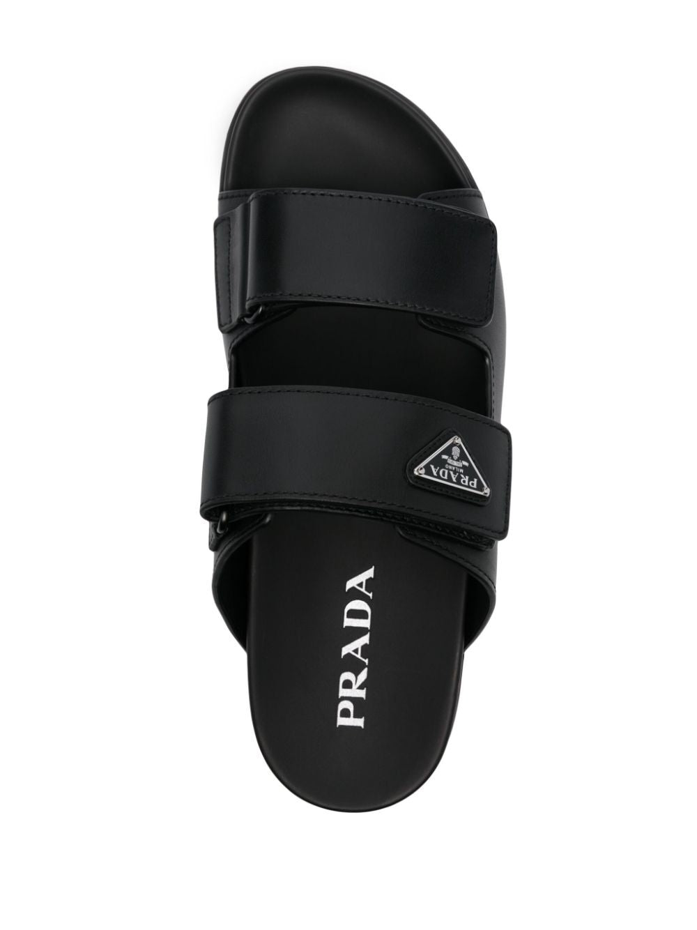 Prada Leather Strap Sandals