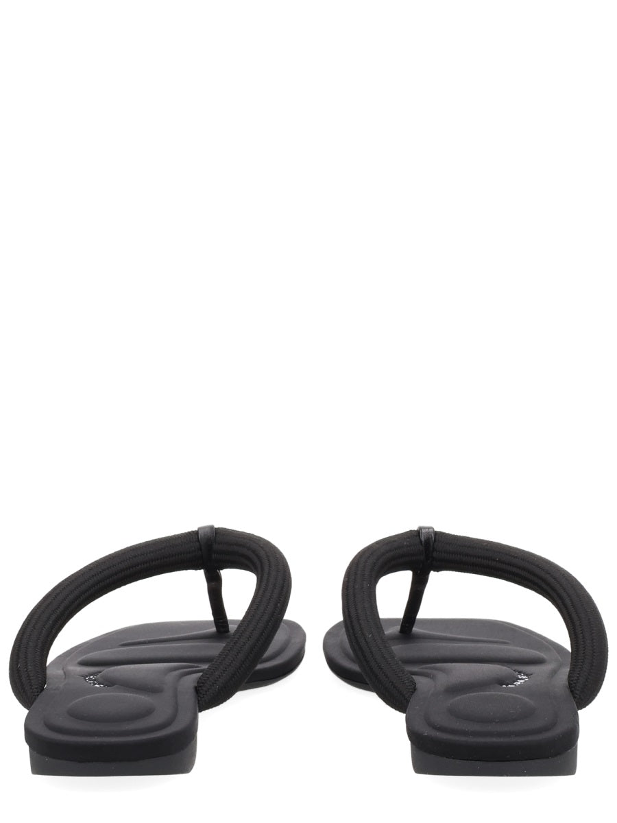 Alexander Wang Black Polyester Sandals