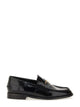 Alexander Wang Black Calf Leather Loafers