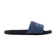 Alexander Wang Aw Denim Hotfix Pool Slides -  - Cotton - Blue
