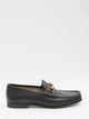 Gucci Black Leather Loafers