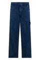 Stone Island Stone Island Hollow Fibre Nylon Indigo-Tc Trousers