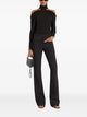 Courregès High-Neck Top With Cold-Shoulder Design