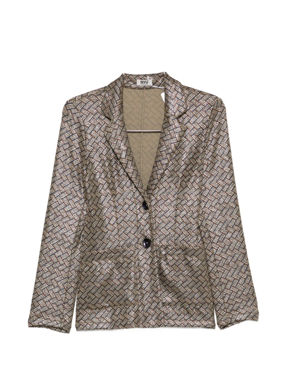 Siyu Tallis Single-Breasted Jacket