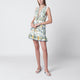 Farm Rio Ivory Emily Mini Dress With Floral Print